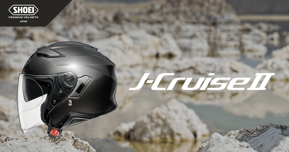 車・バイク・自転車SHOEIヘルメット　J-Cruise2